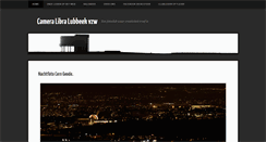 Desktop Screenshot of cameralibra.be